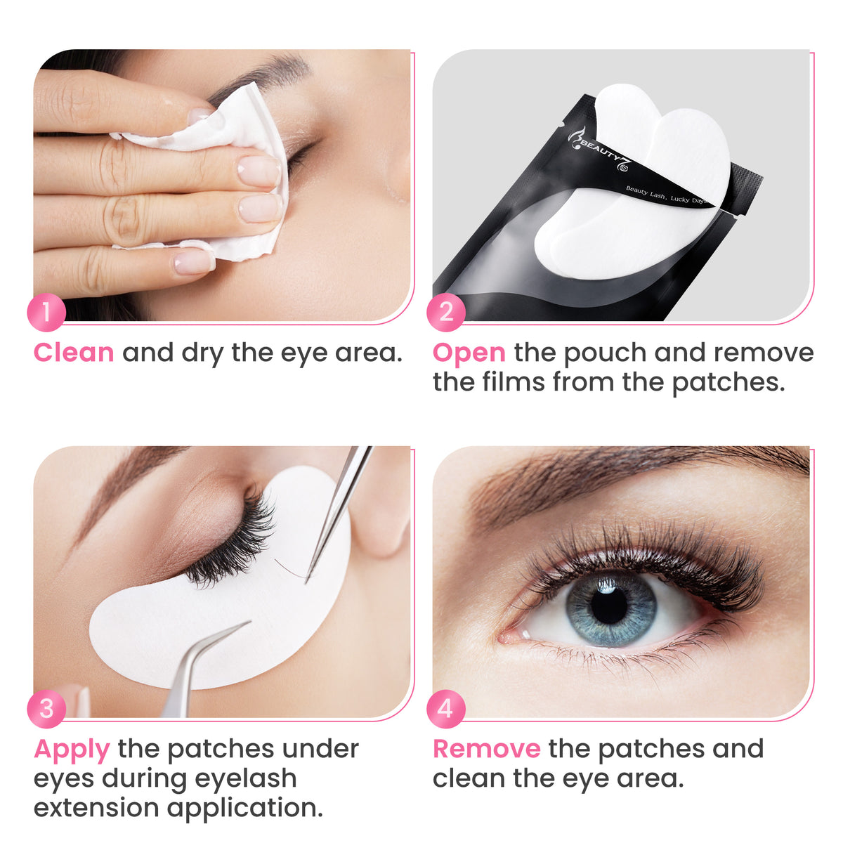 Hydrogel Eye Patch 60 Pairs