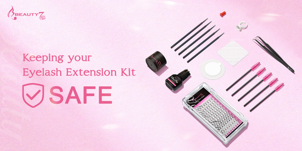 Use of Eyelash extension tools with best care