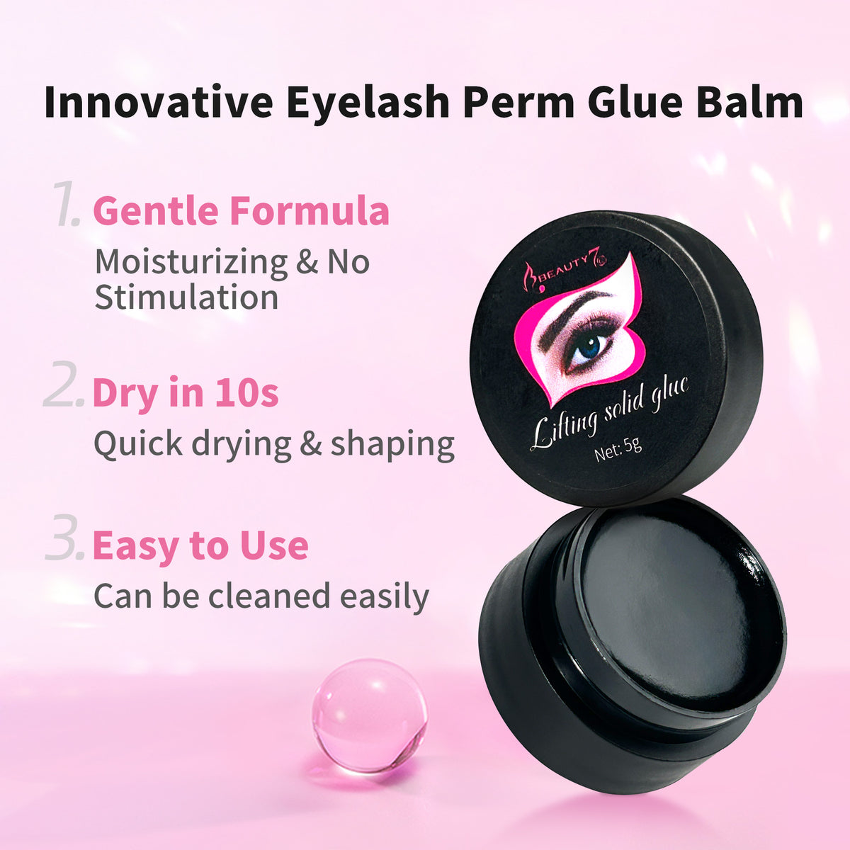 Beauty7 Lash Lift Kit Eyelash Perming Kit 5PCS