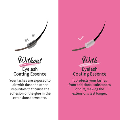 Beauty7 Eyelash Coating Essence Transparent Lash Coating Essence