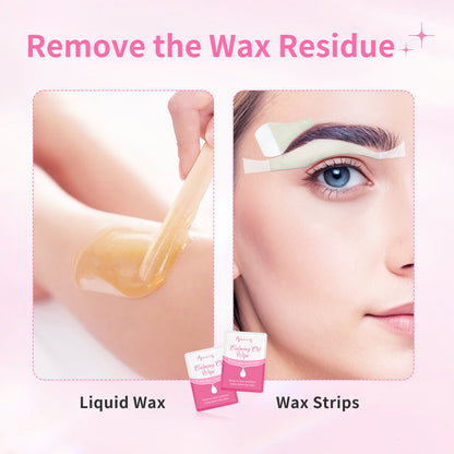Beauty7 Post Wax Calming Oil Wipes 30 Packs