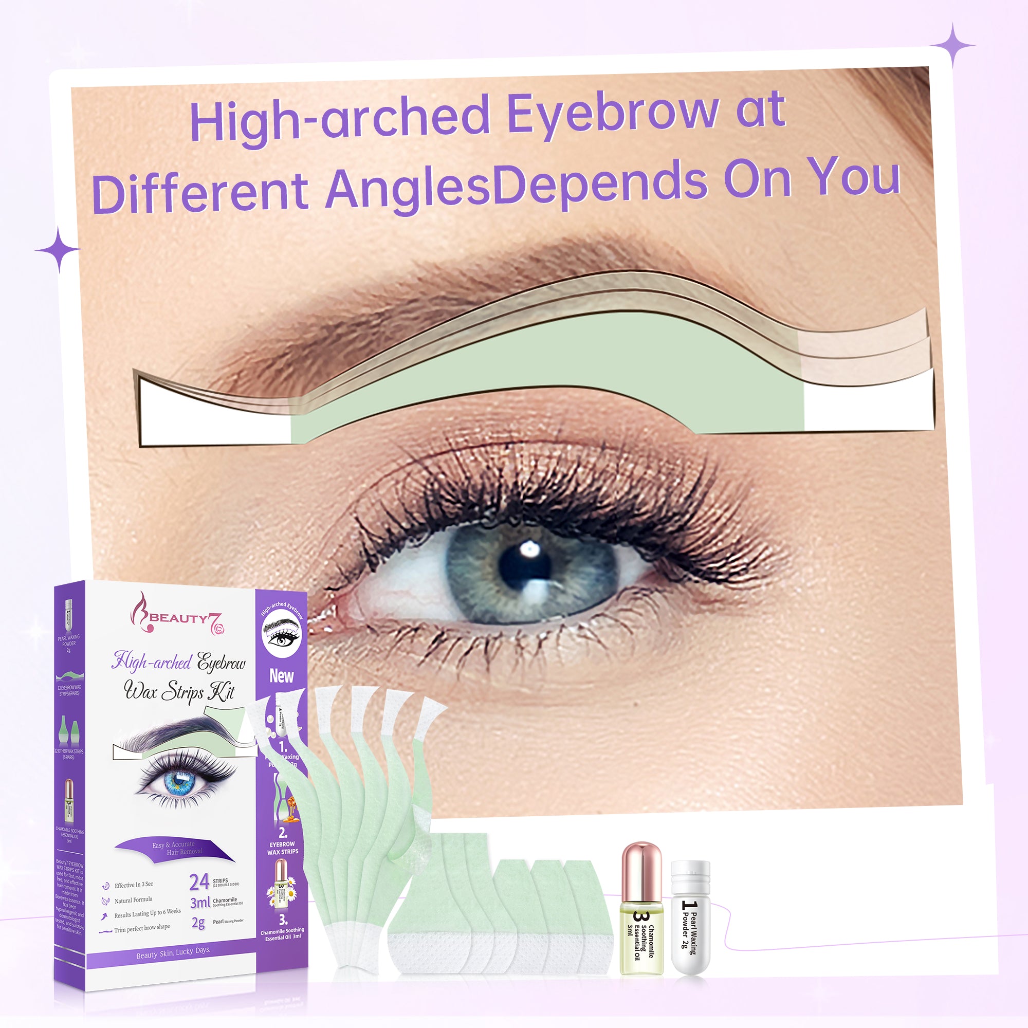 Eyebrow shop kit wax