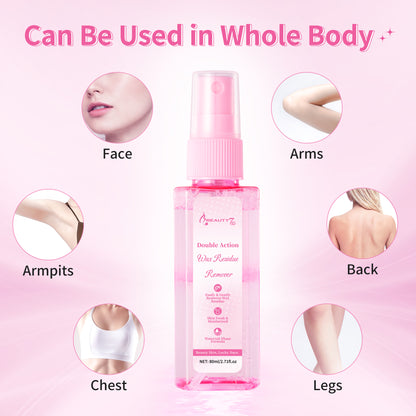 Beauty7 Post Wax Residue Remover, Post Wax Oil, After Waxing Spray, Easy& Gently Hair Remover Waxing, After Waxing Care Product 2.71 oz/ 80ml