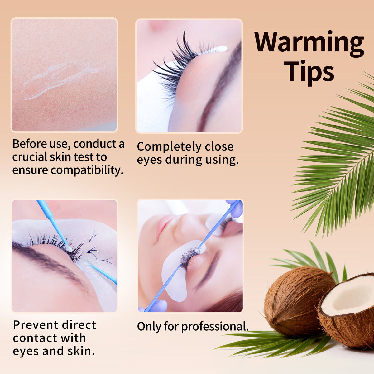 Beauty7 Lash Extension Cream Remover 10g Gentle and Fast-Acting Eyelash Adhesive Remover – Hypoallergenic and Odourless Lash Extension Cream Remover