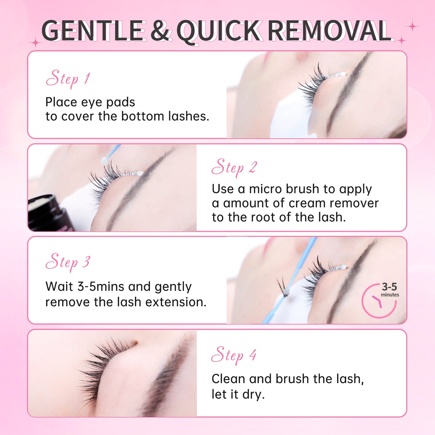 Beauty7 15g Eyelash Extension Remover Cream Beige