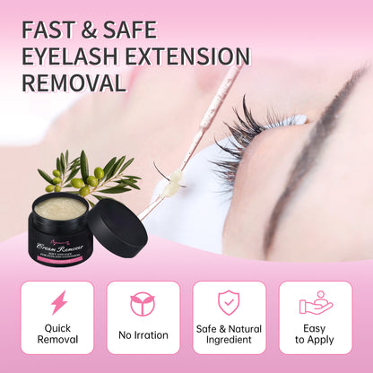 Beauty7 15g Eyelash Extension Remover Cream Beige