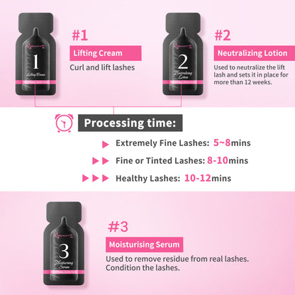 Beauty7 Lash Lift Kit Eyelash Perming Kit 5PCS