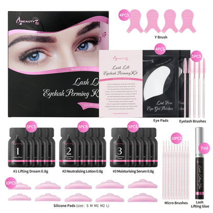 Beauty7 Lash Lift Kit Eyelash Perming Kit 5PCS