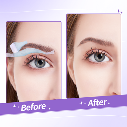 Beauty7 Eyebrow Wax Strips High-arched Eyebrow Wax Strips Kit For Sensitive Plus Version