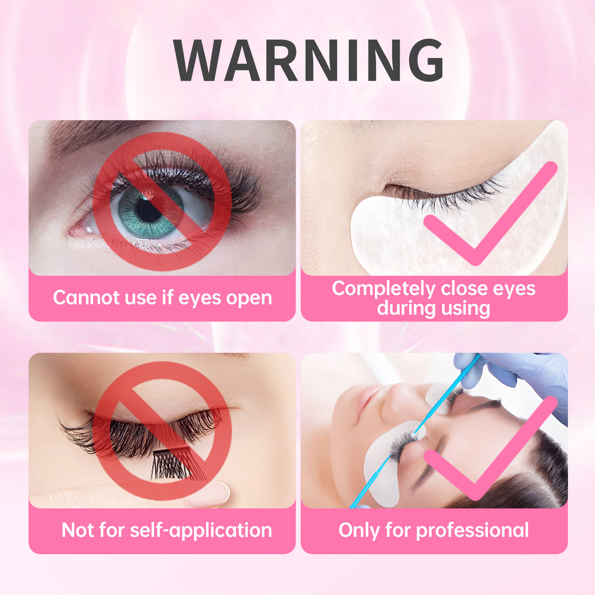 Beauty7 Eyelash Extension Remover Cream For Sensitive Skin