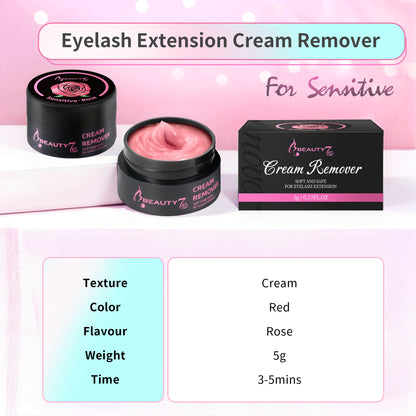 Beauty7 Eyelash Extension Remover Cream For Sensitive Skin
