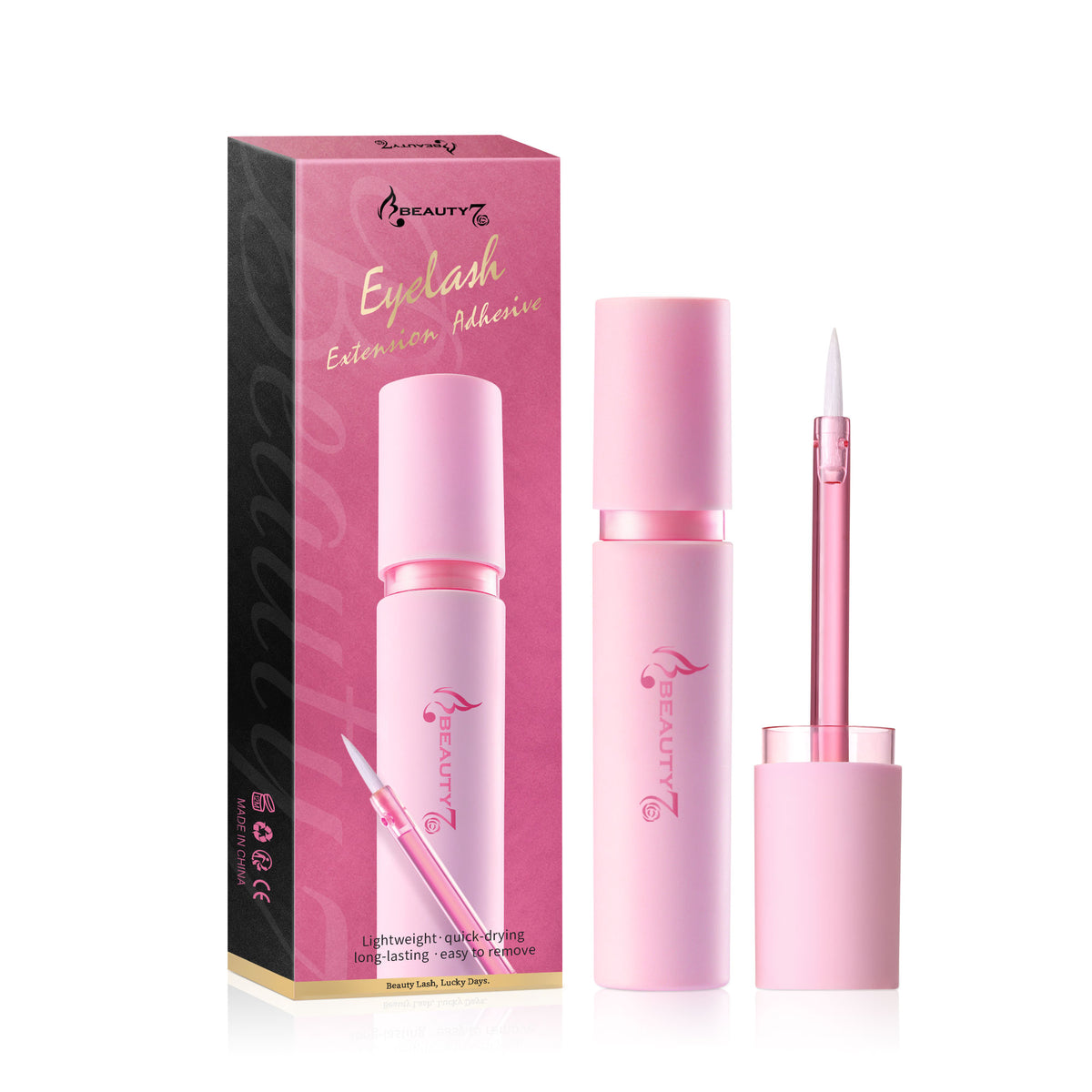 Beauty7 Cluster Lash Glue Lash Extension Glue For False Eyelashes