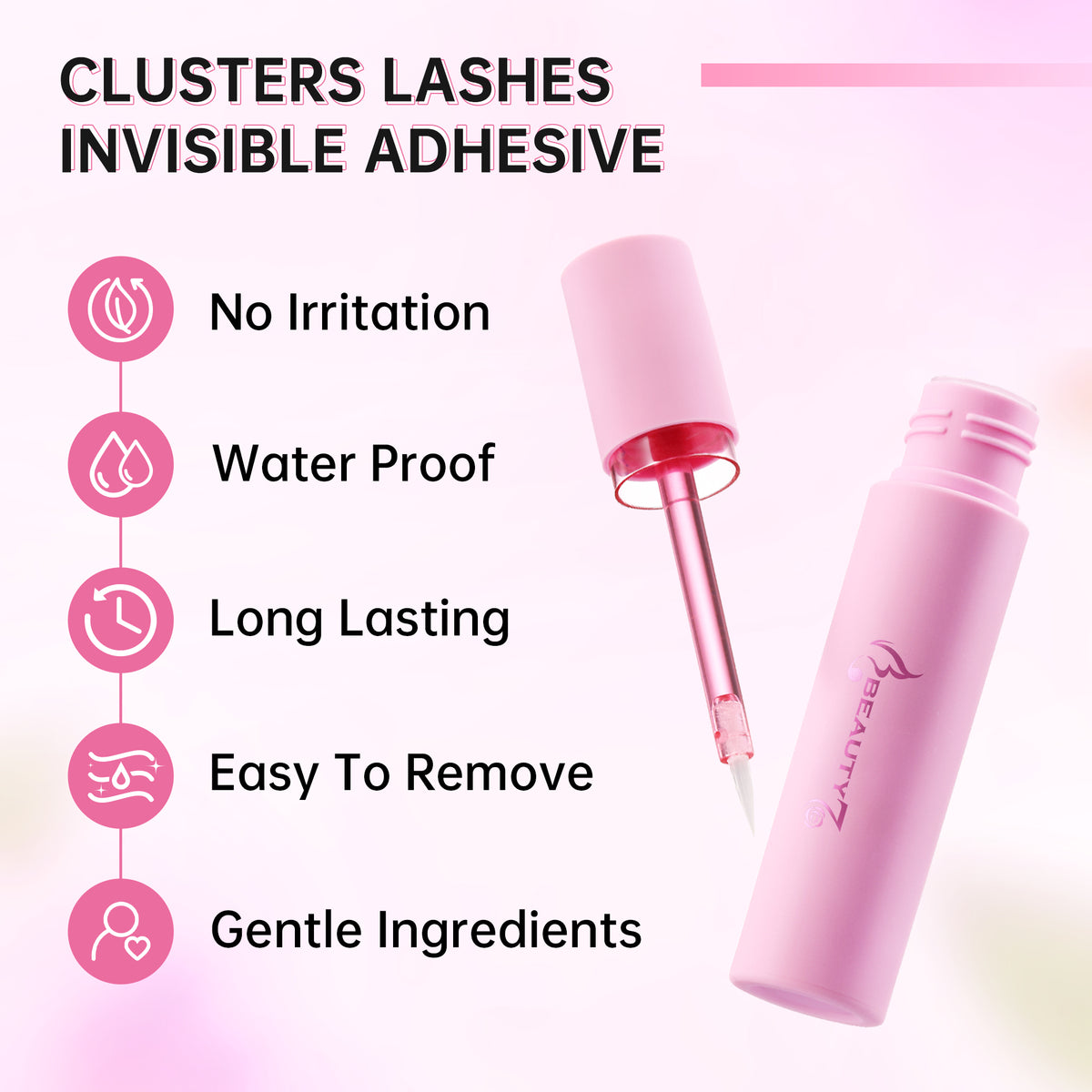 Beauty7 Cluster Lash Glue Lash Extension Glue For False Eyelashes