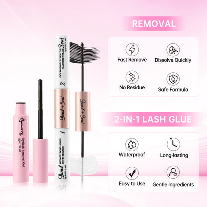 Beauty7 DIY Lash Extension Kit at Home PLUS Version 320PCS