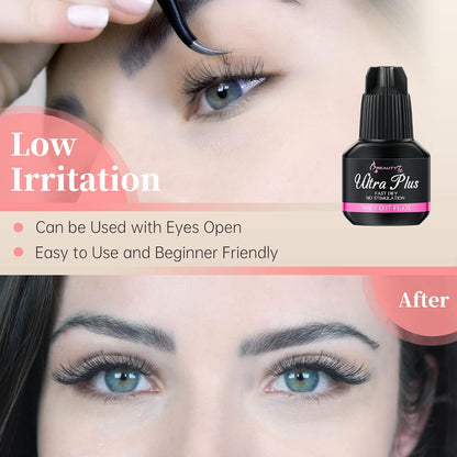 Beauty7 Eyelash Extension Glue 5ml Ultra Plus Professional & DIY Use