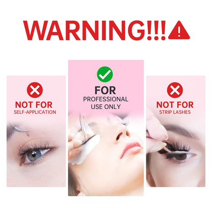 Beauty7 Eyelash Extension Glue Volume Plus 0.1s Fast Drying for Professional Use