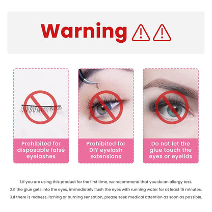 Beauty7 Eyelash Extension for Individual Lash Extension Volume Strong Professional Used Only