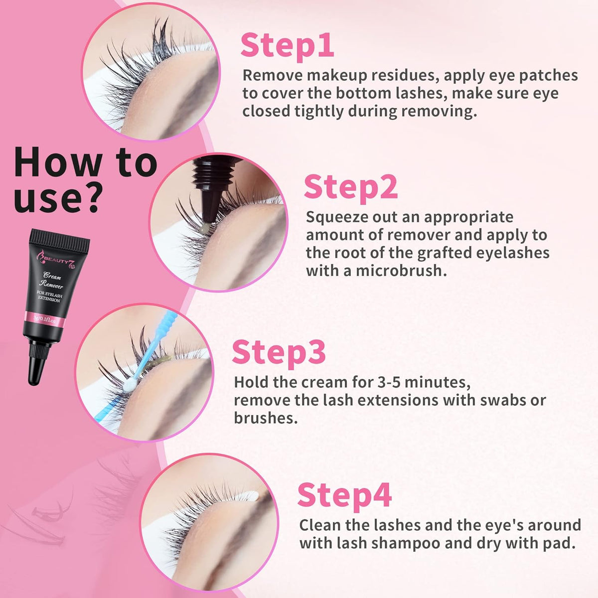 Beauty7 Volume Plus Lash Glue