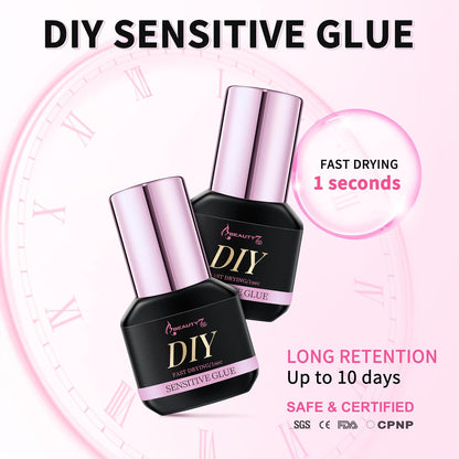 Beauty7 Eyelash Extension Glue DIY Glue for Sensitive