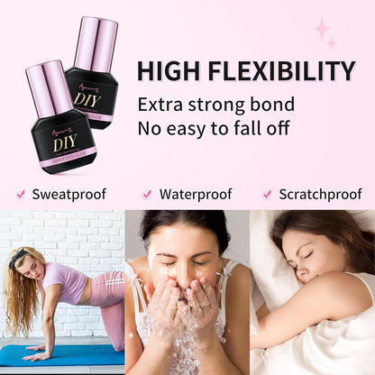 Beauty7 Eyelash Extension Glue DIY Glue for Sensitive