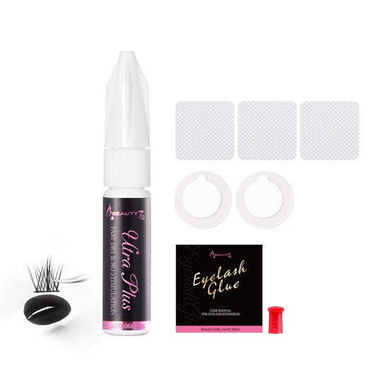 Beauty7 Eyelash Glue Eyelash Extension Glue Ultra Plus 2ml