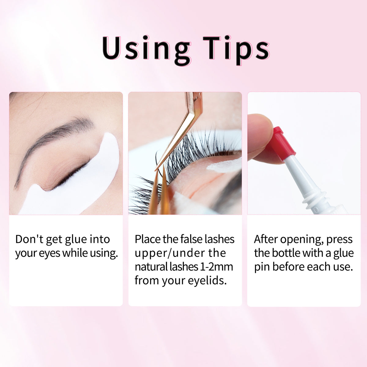 Beauty7 Eyelash Glue Eyelash Extension Glue Ultra Plus 2ml