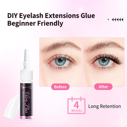 Beauty7 Eyelash Glue Eyelash Extension Glue Ultra Plus 2ml