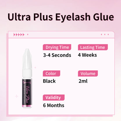 Beauty7 Eyelash Glue Eyelash Extension Glue Ultra Plus 2ml