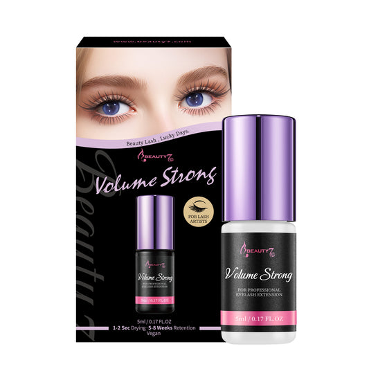Beauty7 Eyelash Extension for Individual Lash Extension Volume Strong Professional Used Only