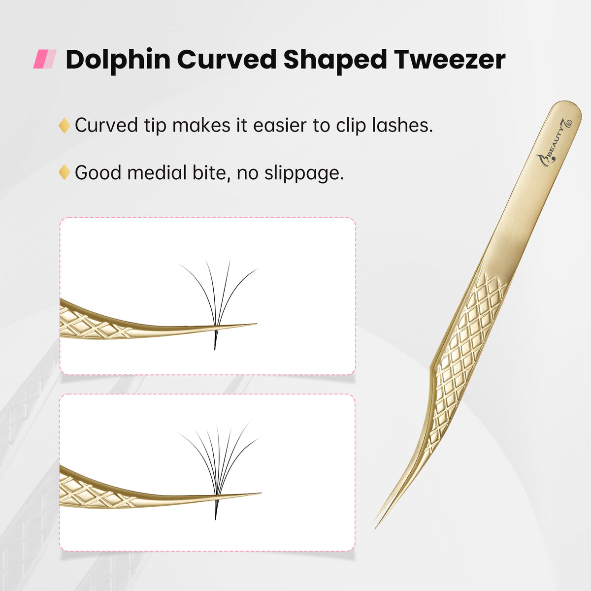 Lash Tweezers_Gold