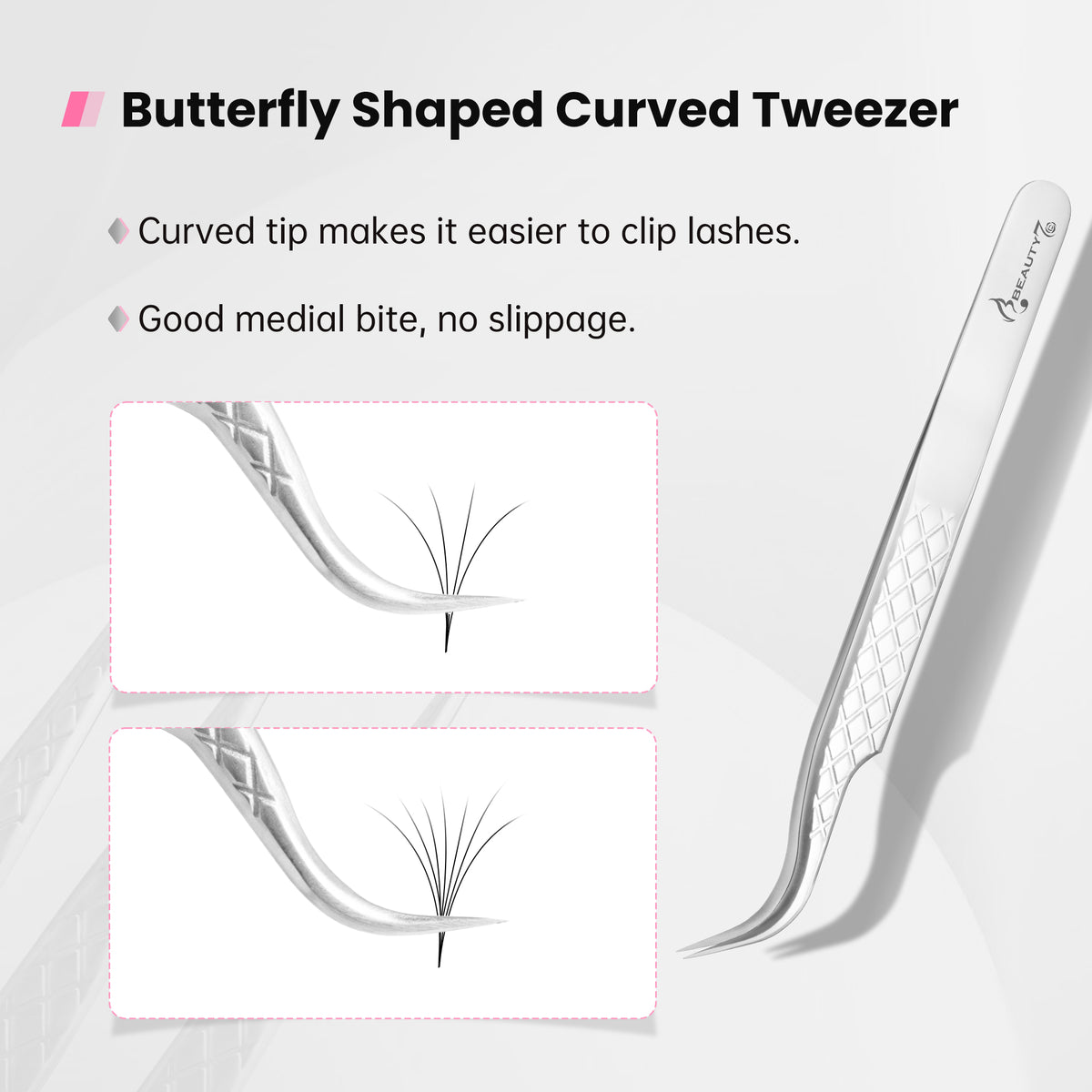 Lash Tweezers_Silver