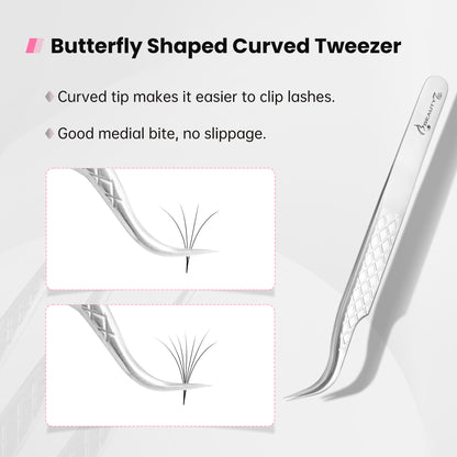 Lash Tweezers_Silver