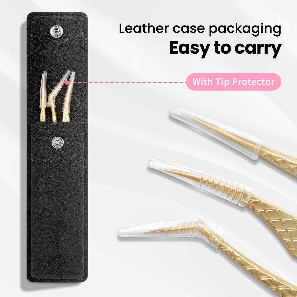 Lash Tweezers_Gold