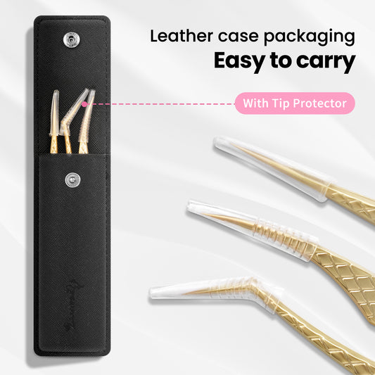Lash Tweezers_Gold