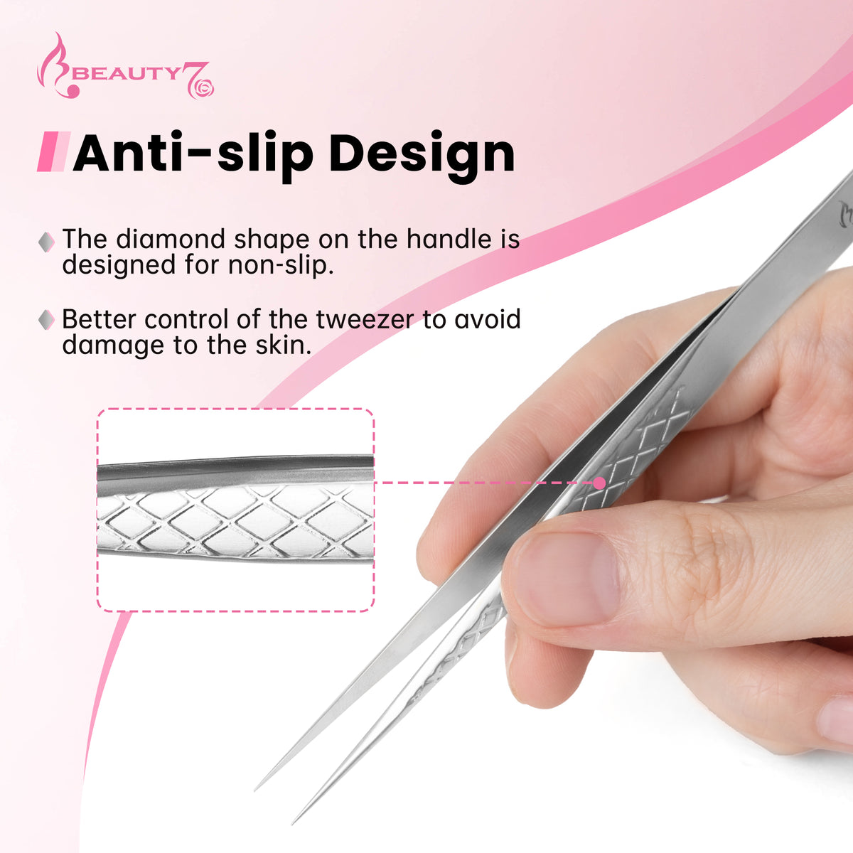 Lash Tweezers_Silver