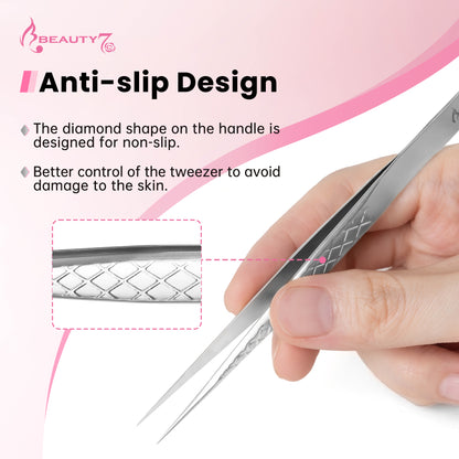 Lash Tweezers_Silver