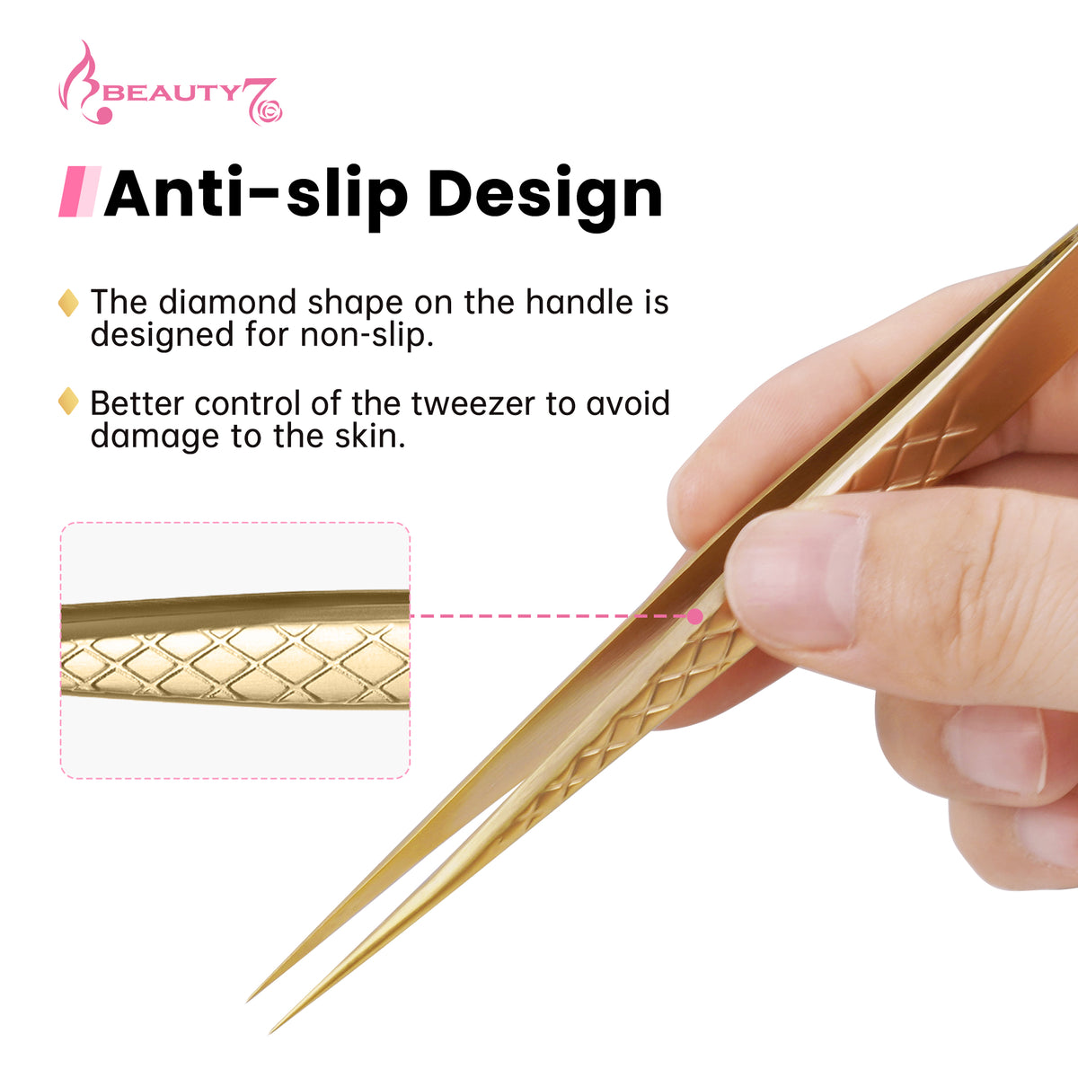Lash Tweezers_Gold