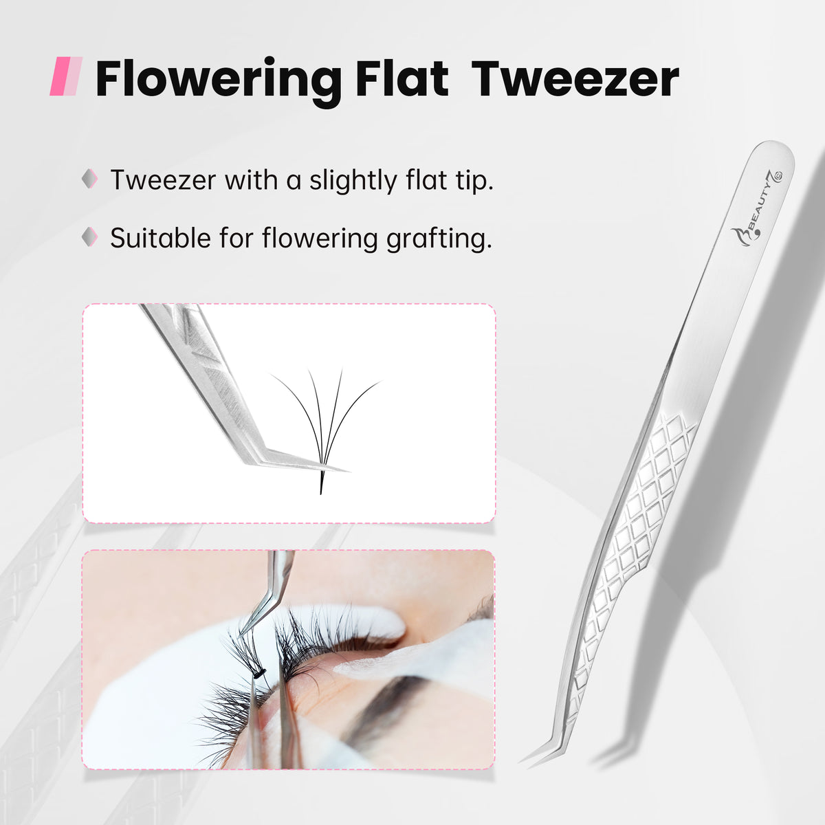 Lash Tweezers_Silver