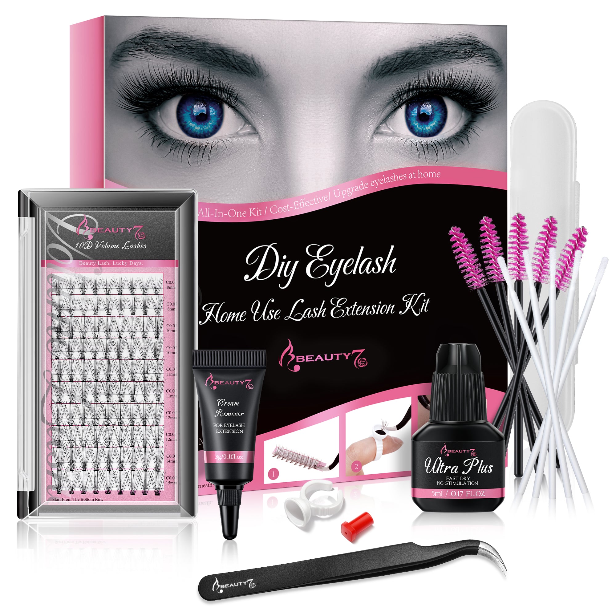Buy Best DIY Eyelash Extension kit Online beauty7shop