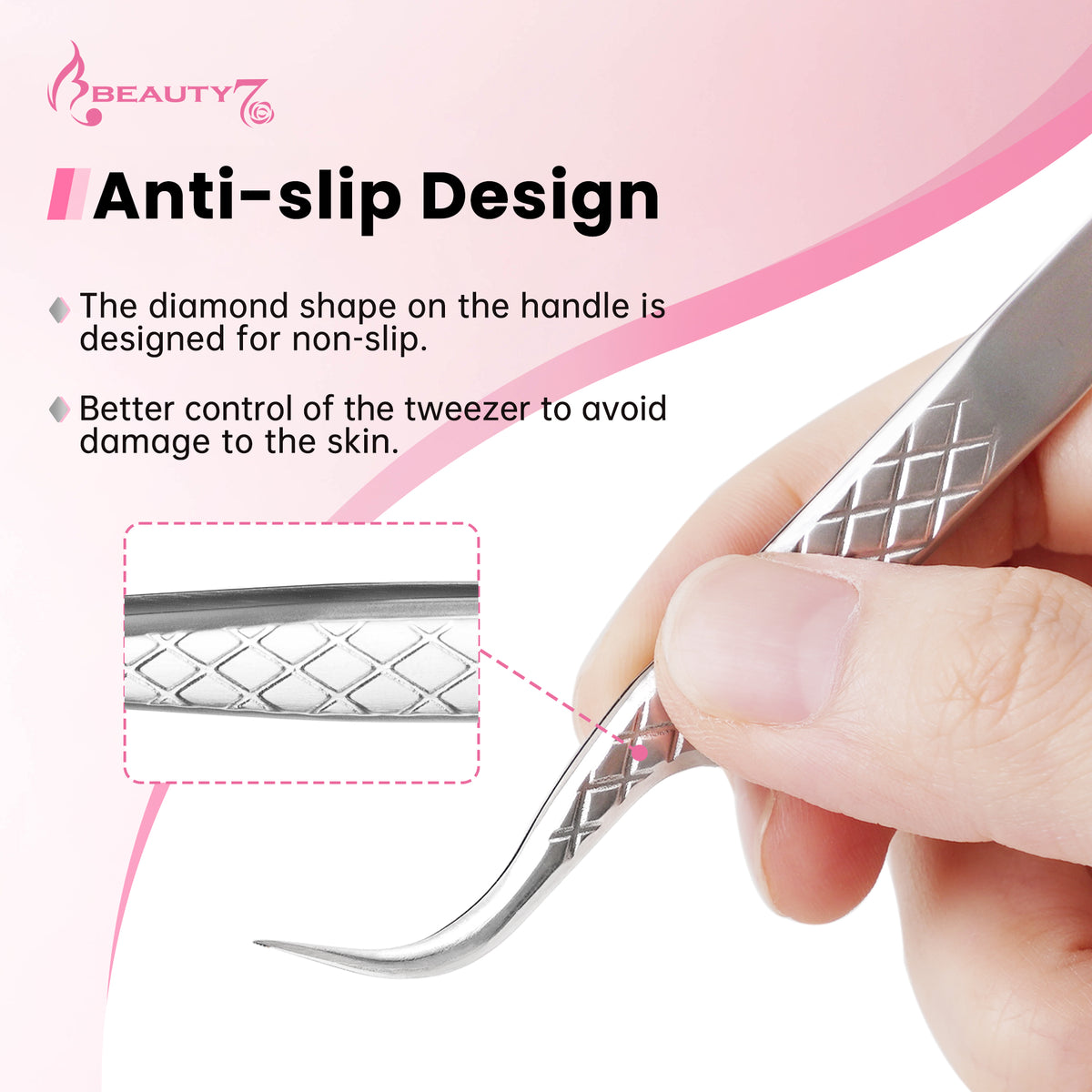 Lash Tweezers_Silver