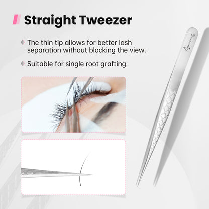 Lash Tweezers_Silver