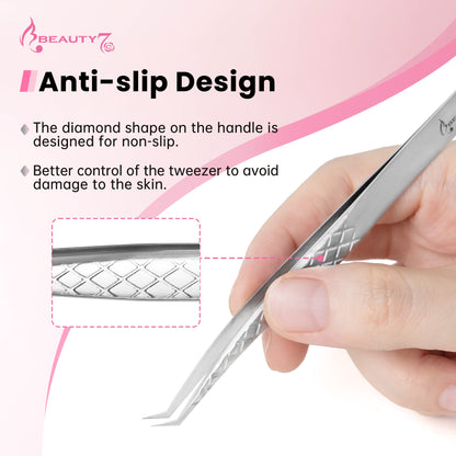 Lash Tweezers_Silver