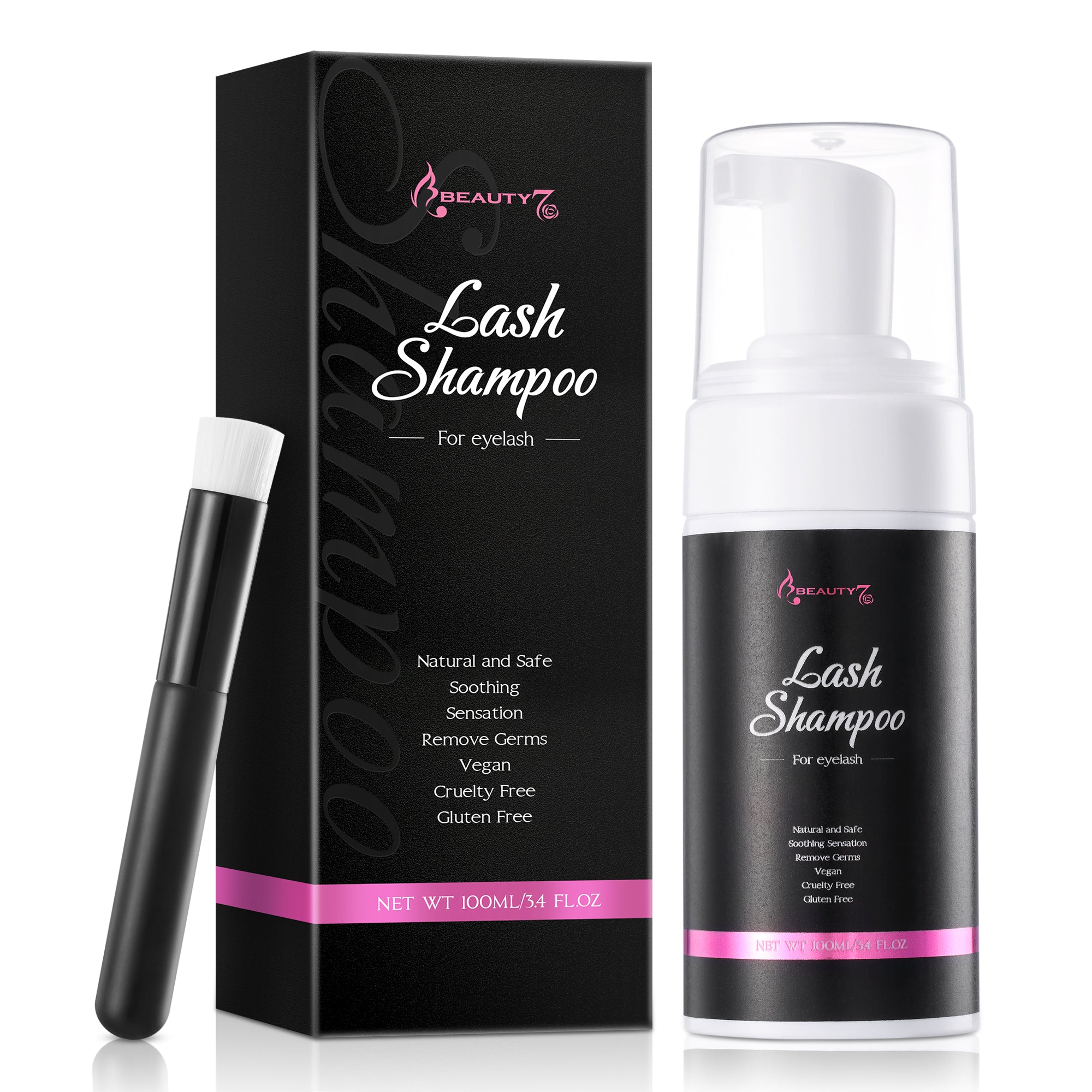 mosaik Desværre landdistrikterne Go for the Best Eyelash Supplies Lash Shampoo – beauty7shop