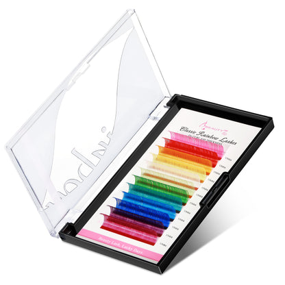 Colored Lashes 12 Colors Classic 0.05 D+