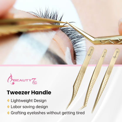 Lash Tweezers_Gold