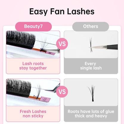 Easy Fan Lashes 0.07