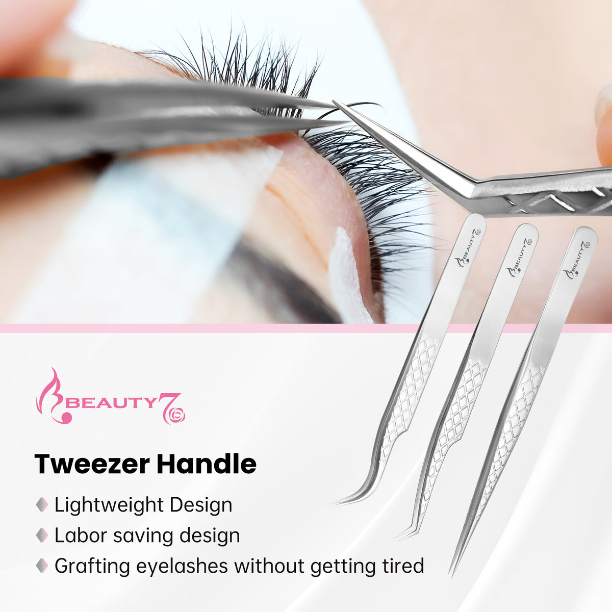 Lash Tweezers_Silver
