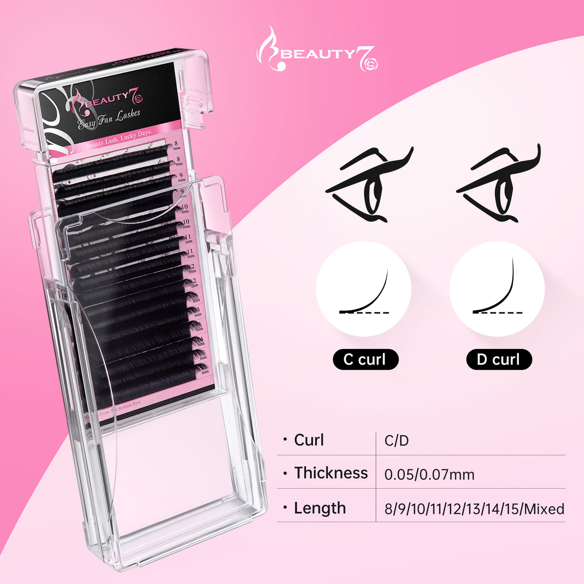 Easy Fan Lashes 0.07