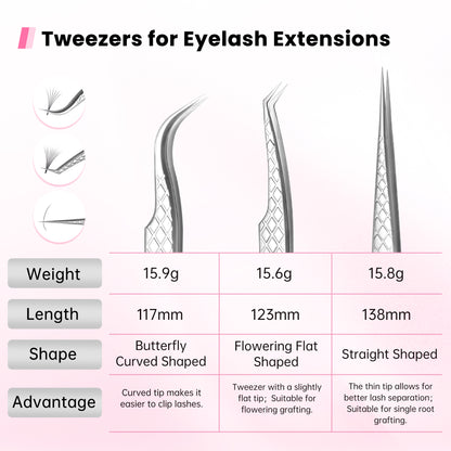 Lash Tweezers_Silver