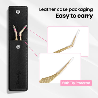 Lash Tweezers_Gold